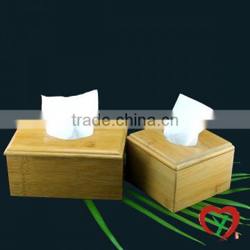 Good quality Chinese bamboo tissue box