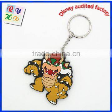 Super Mario Silicone Keychain Cute Cartoon Comic Key Chain New photo-2