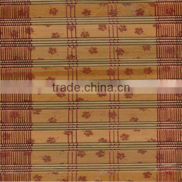 Printed bamboo blind