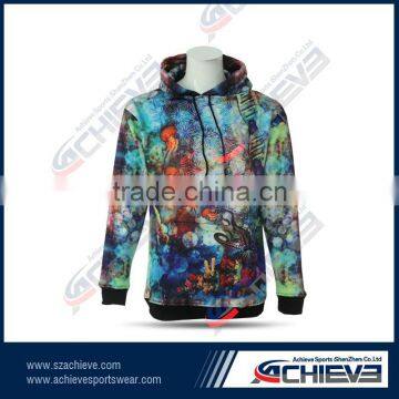 100% polyester hoodies wholesale custom printed hoodies/custom hoodies