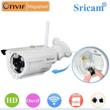 Sricam New Arrival Ourdoor Waterproof High Resolution IP Camera Day /Night Long Range IP Camera