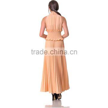 2017Guangzhou Domin Fashion Manufacturer Latest Maxi Evning Dress photo-3