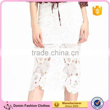 Domin fashion latest lace skirt design pictures