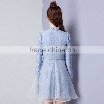 Long Sleeve Formal Clothing Women Wear Cotton Custom Winter Dresses for Women photo-3