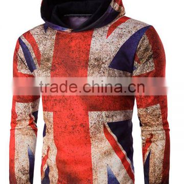 Custom cheap fleece men's pullover hoodies without hood