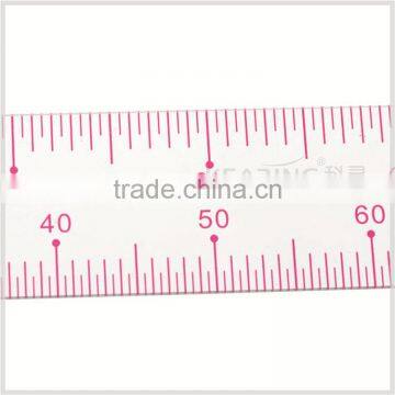 China Manufacture 1:4/1:5 Transplant Flexible Straight Plastic Sandwich Line Scale Ruler for Engineering Design#8502 photo-4