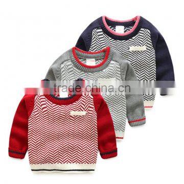 High quality baby boy clothing long sleeve pullover for 2-7 years