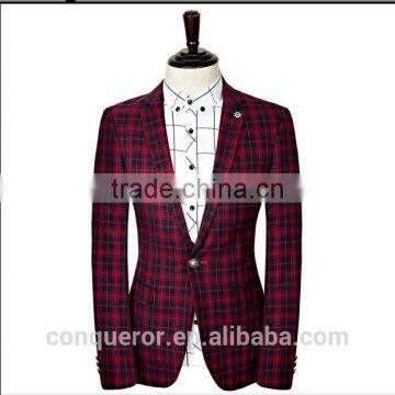 Grid Window Pane Man Suit.BSPL0627 photo-2