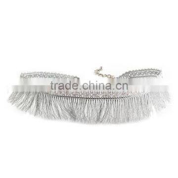 Big Brand Brief Choker Necklace Silver/gold Alloy Jewelry photo-2