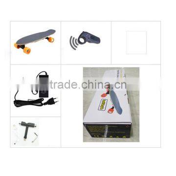 HSJ94 Outdoor Powerful 4 Wheels Sport Fish Electric Skateboard Small Fish Plate photo-6