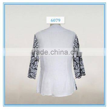 Ladies Jacket and Pants Embroidery Formal Pant Suit photo-3