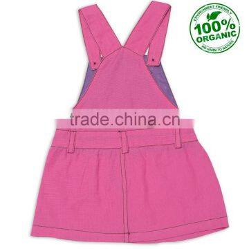 Organic Cotton Girl Dungaree photo-2