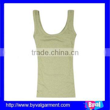 OEM Wholesale Women Breathable Apparel Dry Fit Sleeveless Polyester Shirt photo-2