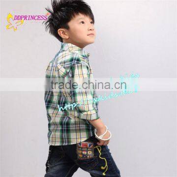 china wholesales spring summer autumn high quality new style fashion boy's shirt