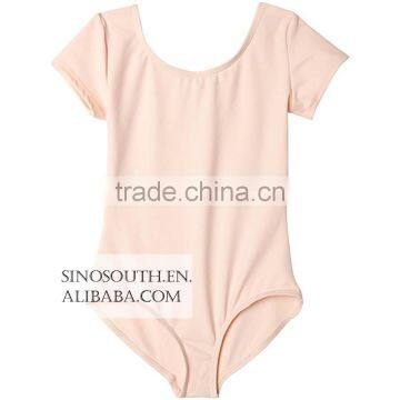 2017 Wholesale Kids Girl's Dance Short Sleeve Toddler Leotard Gymnastics photo-4