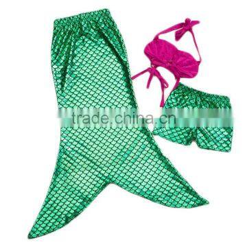 2017 New Children swimsuit Mermaid Tail Swimwear girl bikini Cheap Wholesale