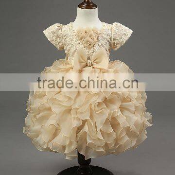 American Princess Flower Girl Dresses Tulle Dress Kids Baby Dress Party photo-2