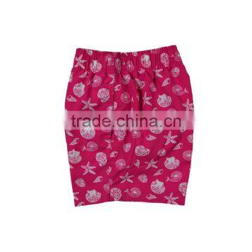 Newest Wholesale Board Shorts Kids Girls Peach Shorts photo-3
