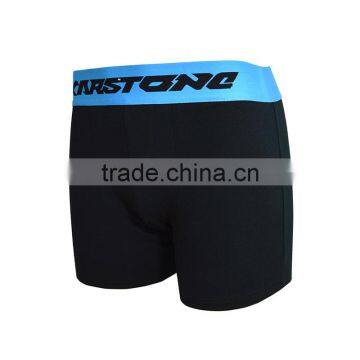 New Fashion Cotton Boxers Shorts Underpants Black Men's Lycra Underwear photo-2
