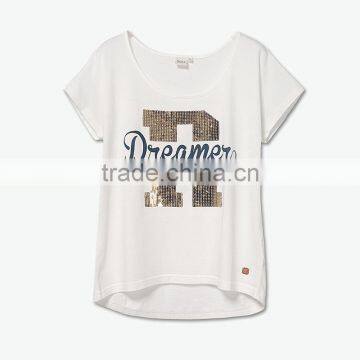 Philippine cheap tshirt china factory price ladies tshirt