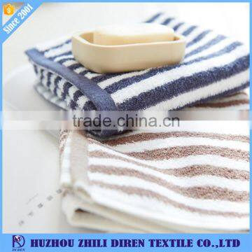 Cheap 100% Cotton Stripe Face Washer Towels photo-2