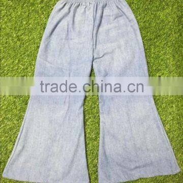 wholesale baby pants cotton gray Solid color pants children clothes