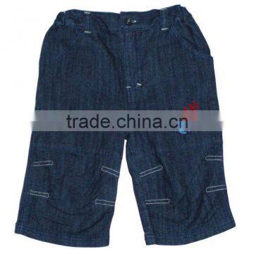 Kids Short Jeans 100% Cotton for Little Boys Summer Pants for Baby Boy photo-3