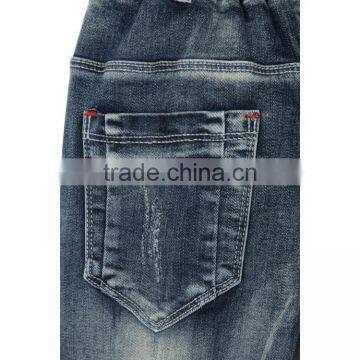 New Style Fashion Breathable Denim Printed Girls Embroidery Jeans Pants photo-2