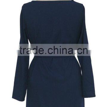 Women Clothes Fall Fashion 3/4 Sleeve Casual Party Clothes Slim Waist Ladies Dress For Wholesale 2017 photo-5