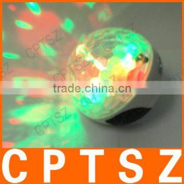 Colorful Stage Lights Effects Rotation Bluetooth Speaker, Card Speaker, photo-4