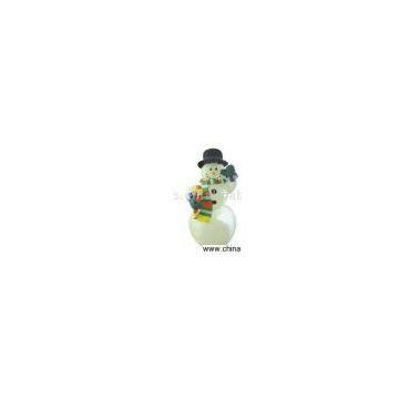 Sell Air-Blown Christmas Inflatable Snowman with A Stick in Hand