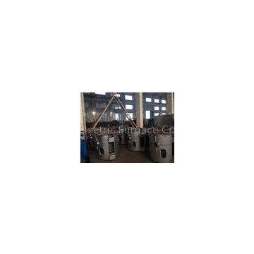 Hydraulic Titlting Type Induction precious stone / Steel Melting Furnace Energy Saving