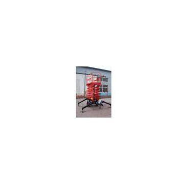 Hydraulic mobile scissor lift platform