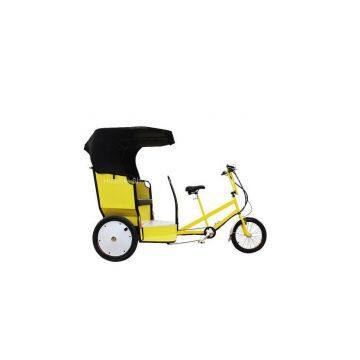 Sightseeing Trave Use 2-3 Passsngers Motor Electric Pedicab Rickshaw