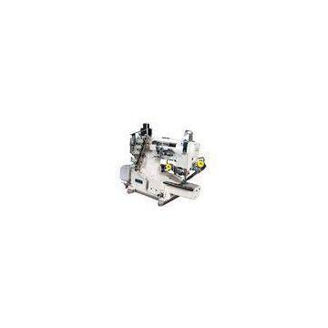 Mechatronic 4 Thread Trimmer Industrial Overlock Sewing Machine No Radiation