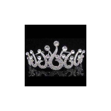 Elegant Wedding Bridal Crown Headband Tiara Charming Rhinestone Headpiece