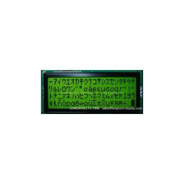 20*4 alphanumeric LCD module