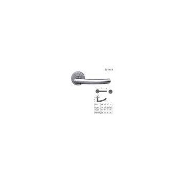 Hollow tube lever handle