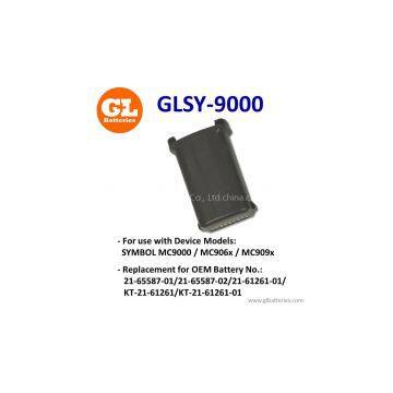Li-ion Battery Packs for SYMBOL MC9000 Barcode Scanner (battery SYMBOL MC9000 original P/N:21-65587-01/21-65587-02/21-61261-01/KT-21-61261/KT-21-61261-01)