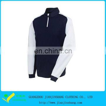 Contrast Color Turtleneck Raglan Sleeve Polyester Stretch Fashion Hoody