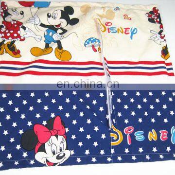 100% Cotton cartoon adults/students/children pillow cases