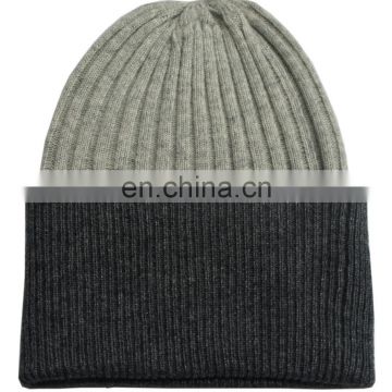 100% Cashmere rib knit caps,Knitted hat,Cashmere Pashmina wool Caps