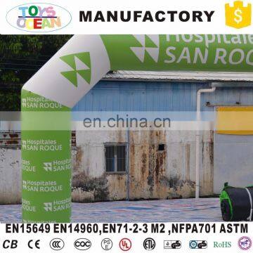 Giant PVC Advertising Inflatable Finish Line Arch With Logo Printing Customized Made photo-3