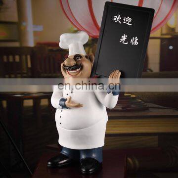 Customized Size Chef Figure For Restaurant Decoration