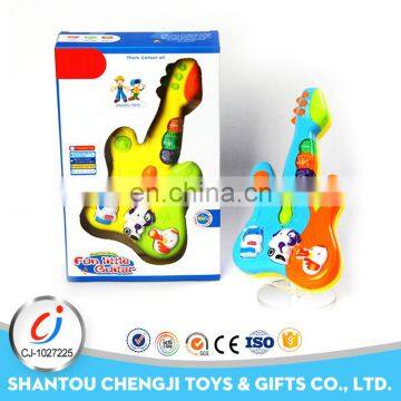 Children game cartoon plastic musical set kids guitar