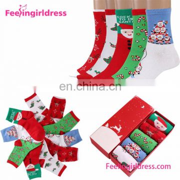 Christams Socks Stocklot Wholesale Girl Tube Socks Custom