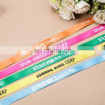 Fashion Satin Ribbon With Printed photo-1
