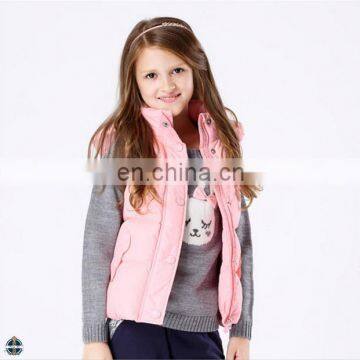 T-GJ001 Windbreak Breathable Fashion Girl Waistcoat Casual Sleeveless Jacket