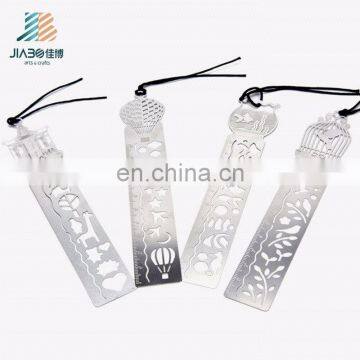 Jiabo Custom Design Exquisite Metal Souvenir Ruler Bookmark for Kids photo-5