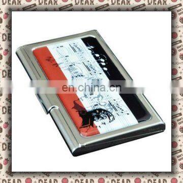 2013Sticker name card holder/metal business name card holder/epoxy card holder